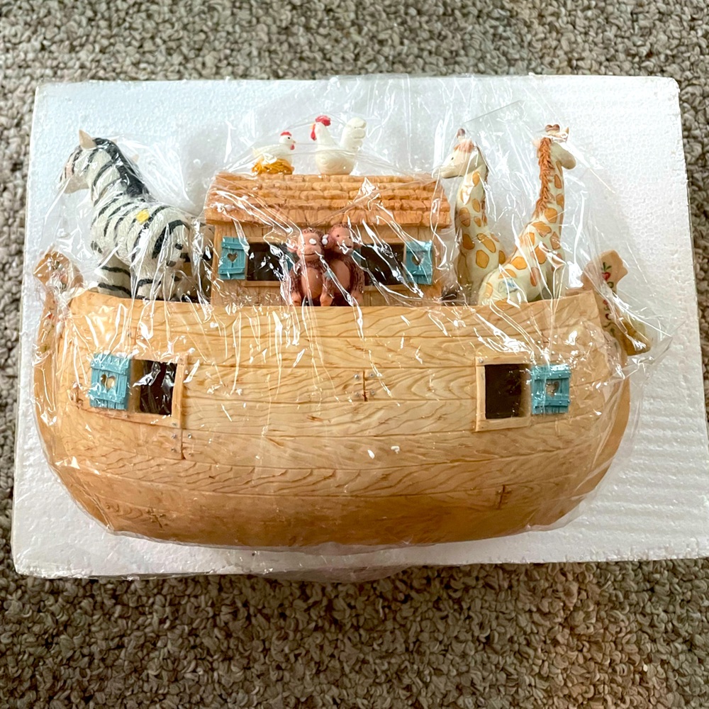 2001 Cherished Teddies | Noah’s Ark | Enesco Set 100526